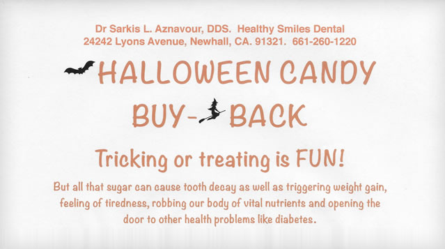 2016 Holloween Candy Buy Back!